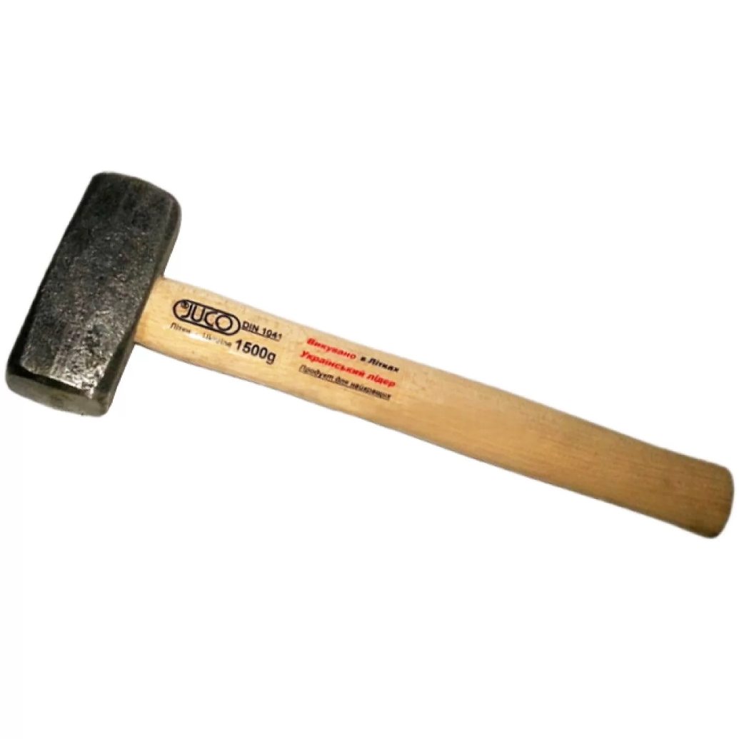 Кувалда 1500 г дерев'яна руч., JUCO (M3077)